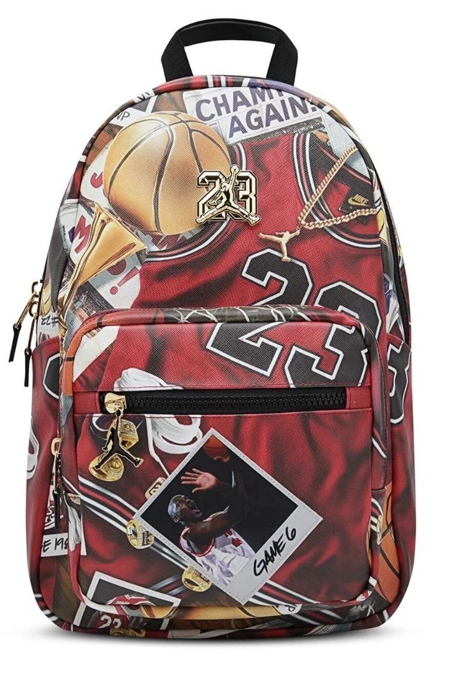 Jordan Jam Borough Backpack🔥New Black School Bookbag Travel Bag MA9220-K90